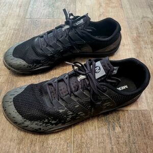 Merrell Men's Trail Glove 5 Sneaker Black Running Shoes Size 13